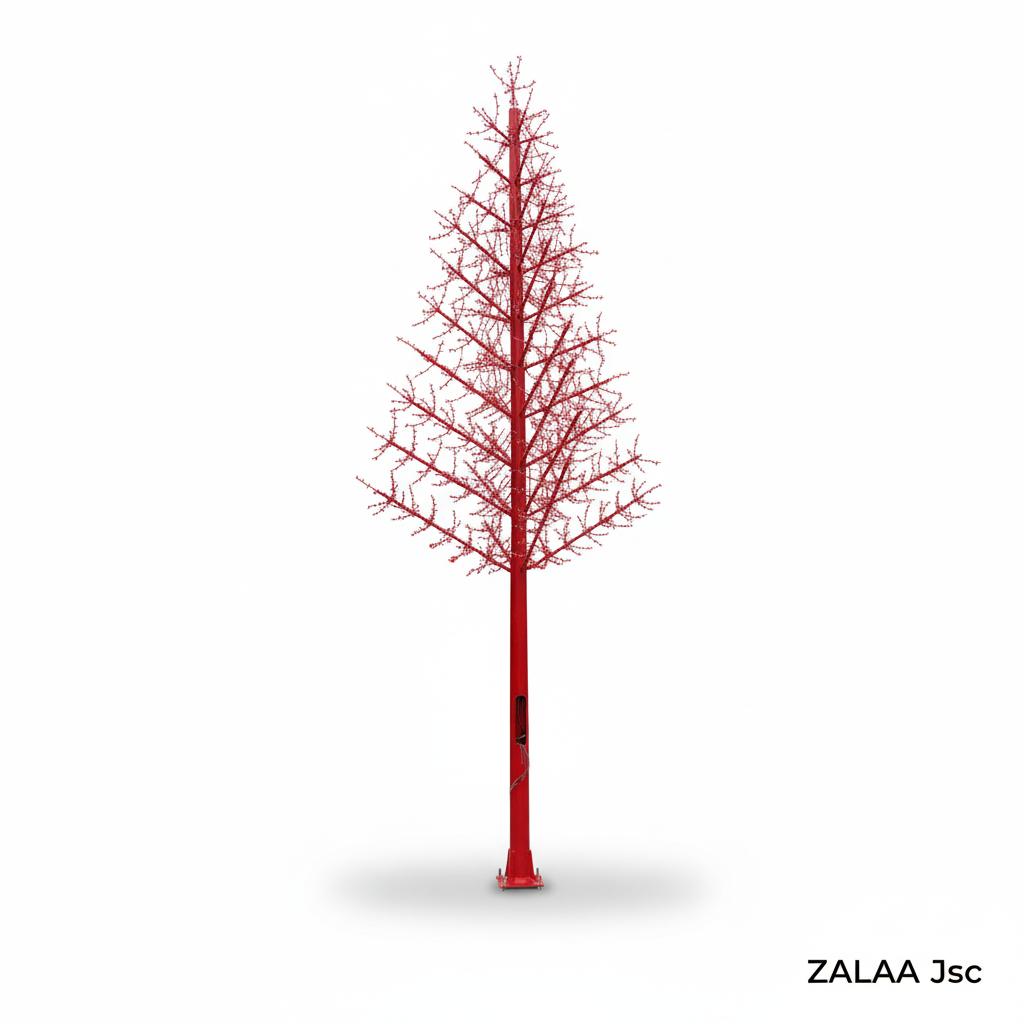 Trụ Đèn LED Cây Thông Cao 7 mét - Trang trí cảnh quan sân vườn | LED Pine Tree Lights Pole H7M