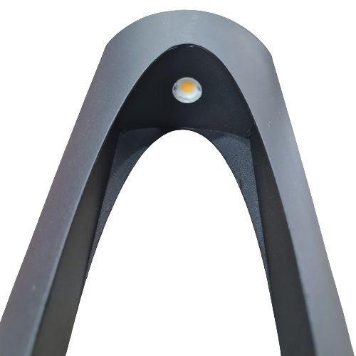 Trụ Đèn LED Sân Vườn 10W Ovan Cao 60cm - Mã sản phẩm ZNSV-H600-Ovan-10W