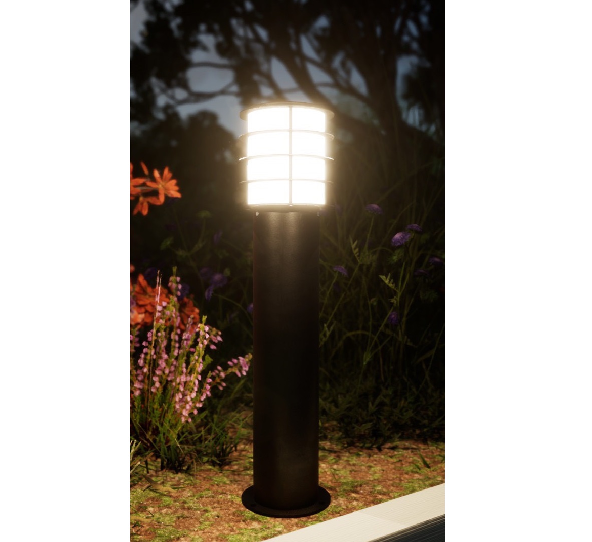 Trụ Đèn Nấm Sân Vườn Cao 800mm Chiếu Sáng Cảnh Quan Ngoài Trời Mã sản phẩm ZNSV-H800-D141