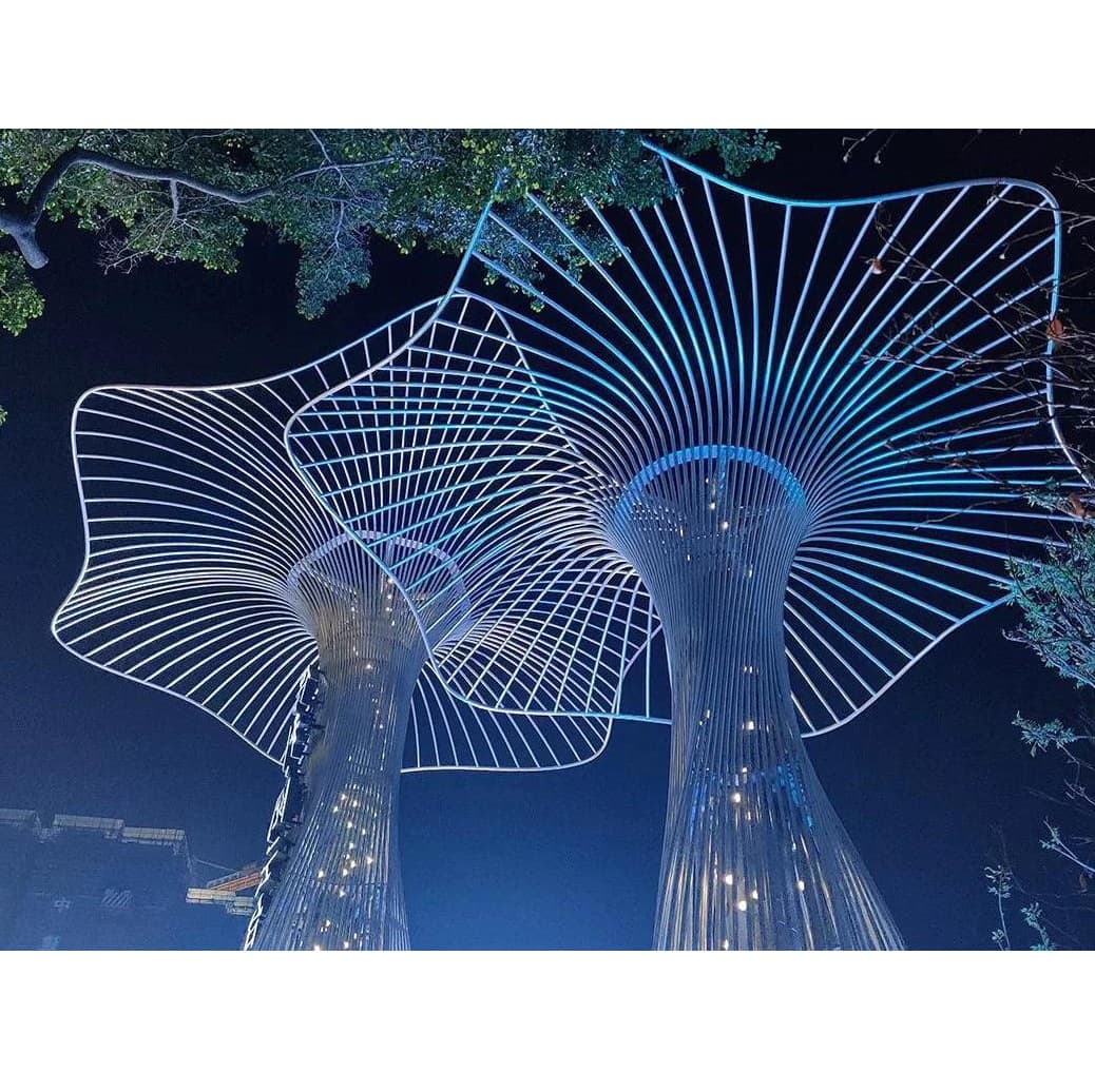 Trụ Đèn Tháp Tinh Thần Spiritual Fortress ZCQ-HH1020 ZALAA Chiếu Sáng Cảnh Quan