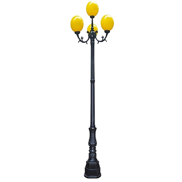 Đế Cột DC02 - Chân Đế Cột Đèn Nhôm Gang Thép Bền Bỉ Chịu Lực Cao