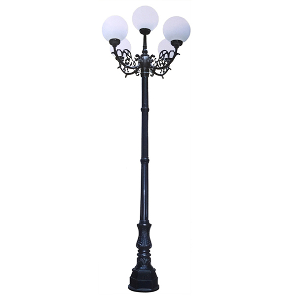 Đế Cột DC02 - Chân Đế Cột Đèn Nhôm Gang Thép Bền Bỉ Chịu Lực Cao