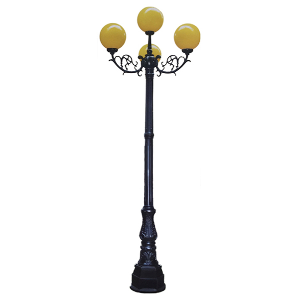 Đế Cột DC02 - Chân Đế Cột Đèn Nhôm Gang Thép Bền Bỉ Chịu Lực Cao