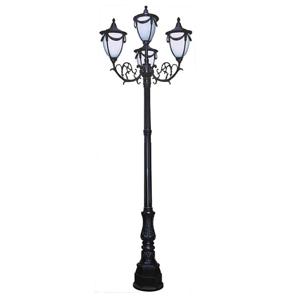 Đế Cột DC02 - Chân Đế Cột Đèn Nhôm Gang Thép Bền Bỉ Chịu Lực Cao