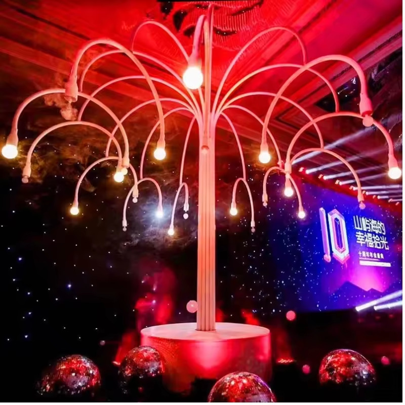 Chùm Cột Đèn ZALAA Kiểu Dáng Cây nhiều cành Đẹp Lạ Giải Pháp Chiếu Sáng Nghệ Thuật cho sân vườn Khu đô thị, Công Viên