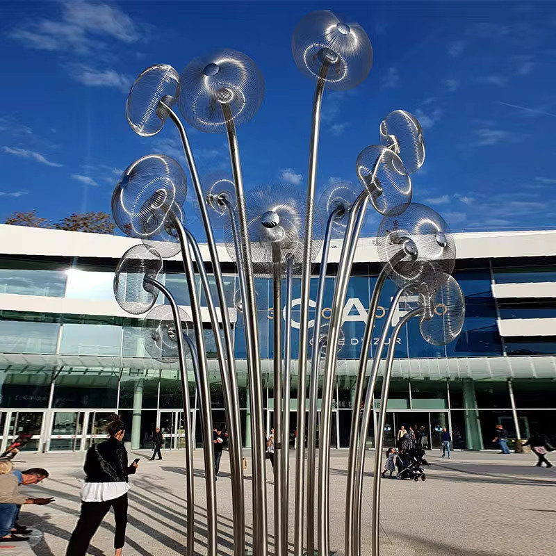 Chùm Cột Đèn ZALAA Kiểu Dáng Khóm Hoa Ánh Sáng Đẹp Lạ - Giải pháp chiếu sáng nghệ thuật cho sân vườn Khu đô thị, Công viên