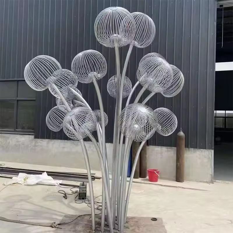 Chùm Cột Đèn ZALAA Kiểu Dáng Khóm Hoa Ánh Sáng Đẹp Lạ - Giải pháp chiếu sáng nghệ thuật cho sân vườn Khu đô thị, Công viên