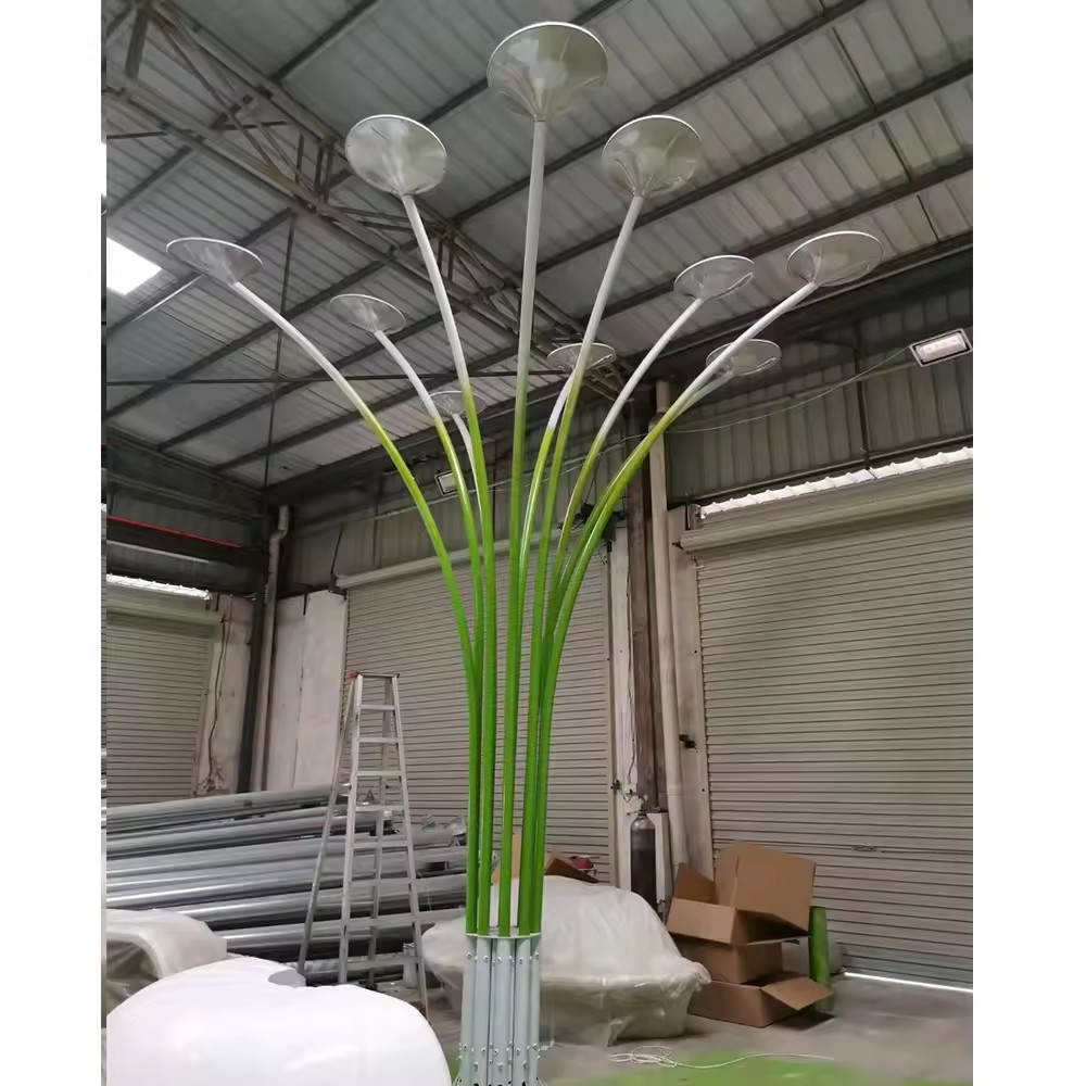 Chùm Cột Đèn ZALAA Trang Trí Chiếu Sáng Sân Vườn Dự Án Khu đô thị mới, Công viên, Khuôn viên..