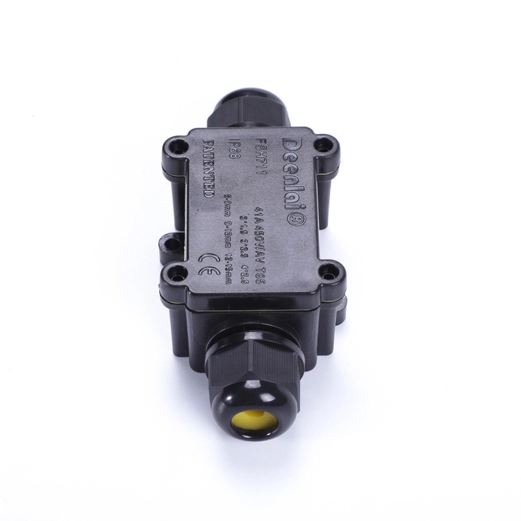Hộp Chống Thấm Nước 2 Đầu Deenlai FSH711-2 Ngoài Trời IP68 - Linh kiện đèn led Zalaa