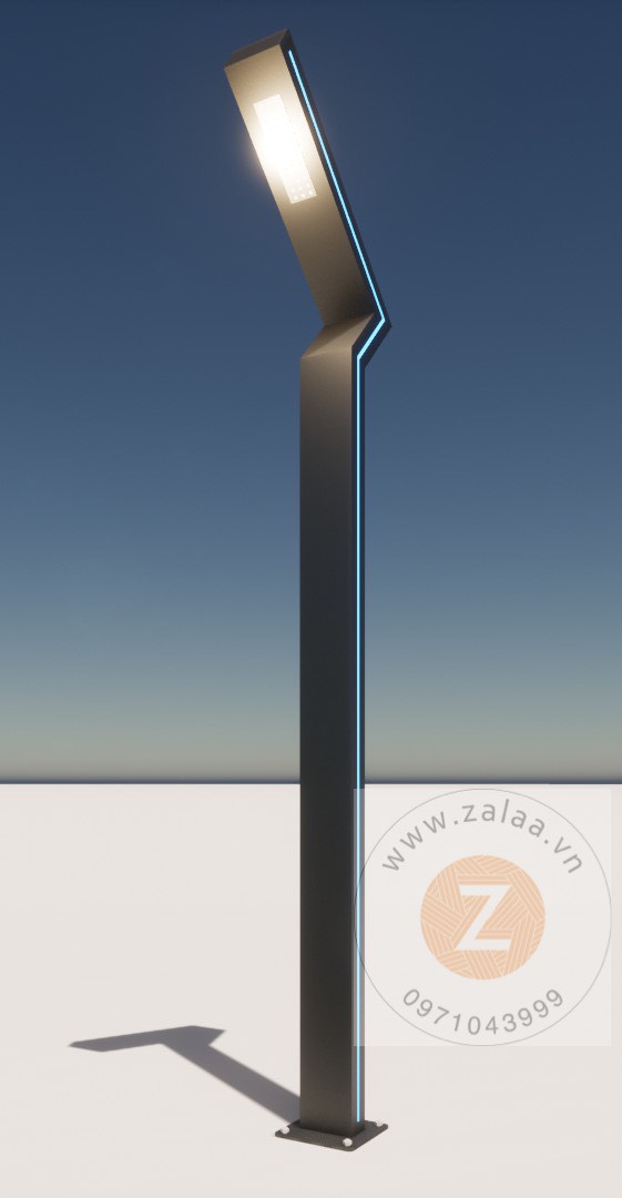 Cột Đèn Trang Trí Công Viên hiện đại ZCV-H3500-BxH-100x200