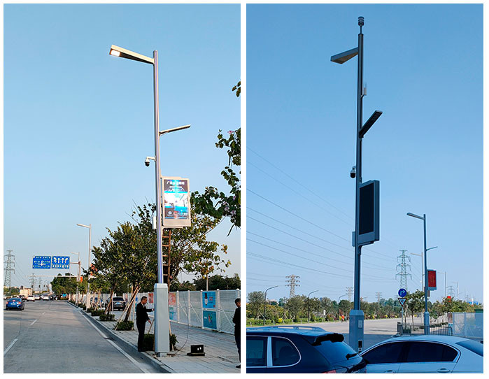 Cột thông minh ZBS-Smart Pole 03 ZALAA OEM / ODM cho Thành phố thông minh