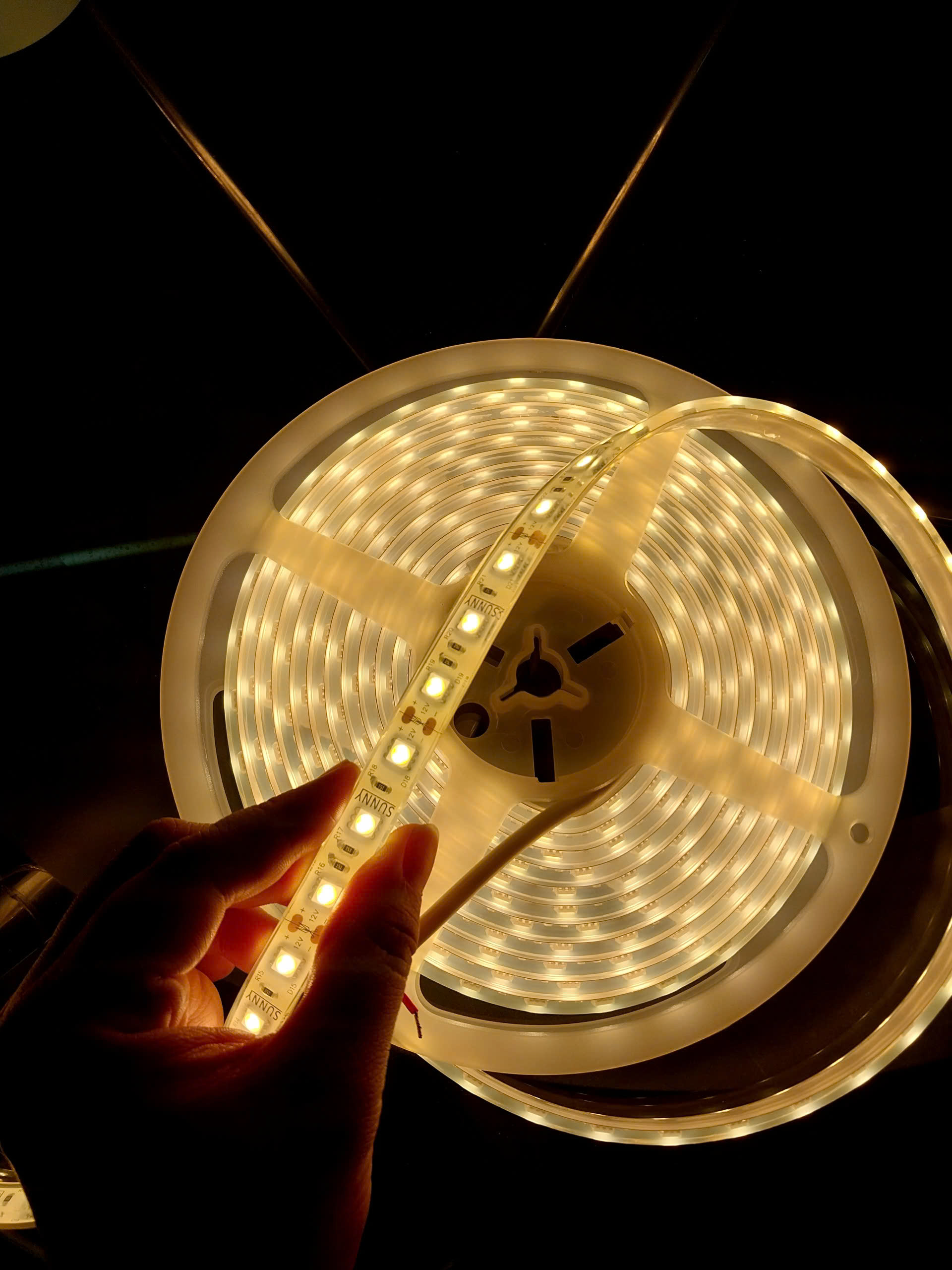 LED Dây Ngoài Trời 5050, 12V, 14.4W/m – Ánh sáng 3000K, 4000K, 6500K