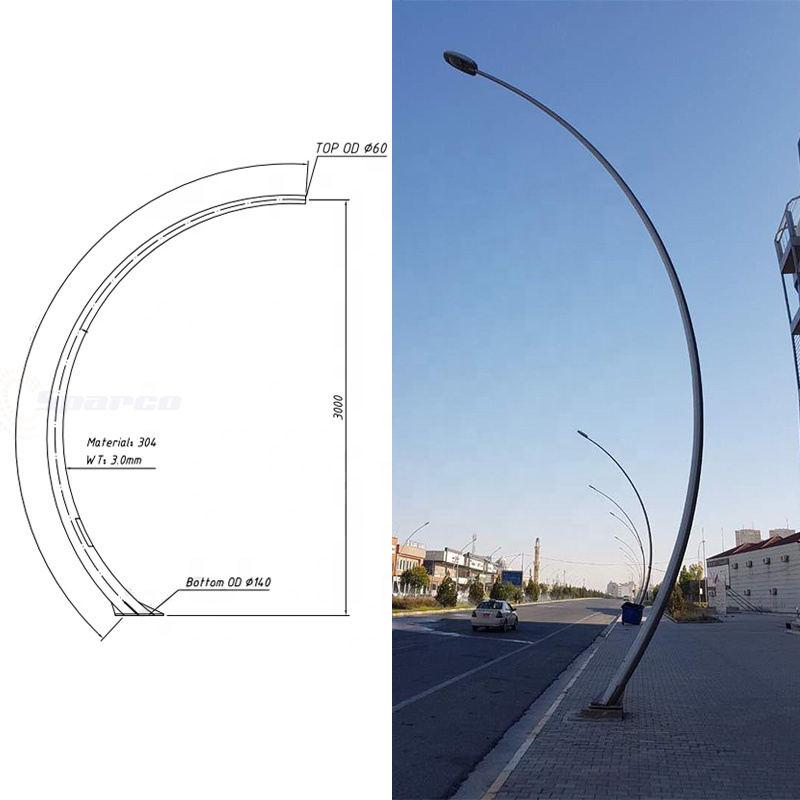 Cột Đèn Đường LED Hiện Đại ZCD.HD ZALAA | Chiếu Sáng Đường Phố