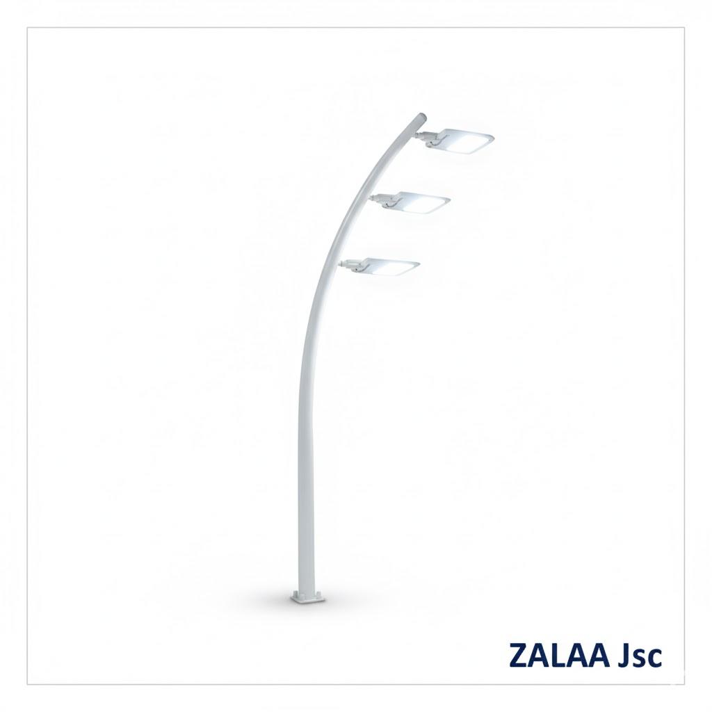 Cột Đèn Đường LED Hiện Đại ZCD.HD ZALAA | Chiếu Sáng Đường Phố