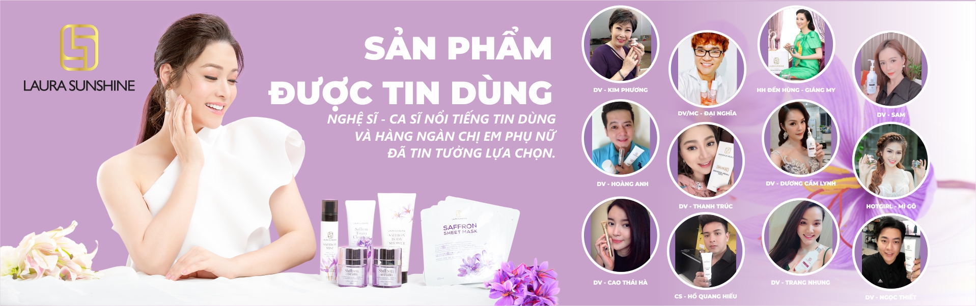 MỸ PHẨM LAURA SUNSHINE GỒM NHỮNG SẢN PHẨM NÀO? MỸ PHẨM LAURA SUNSHINE GỒM NHỮNG SẢN PHẨM NÀO?