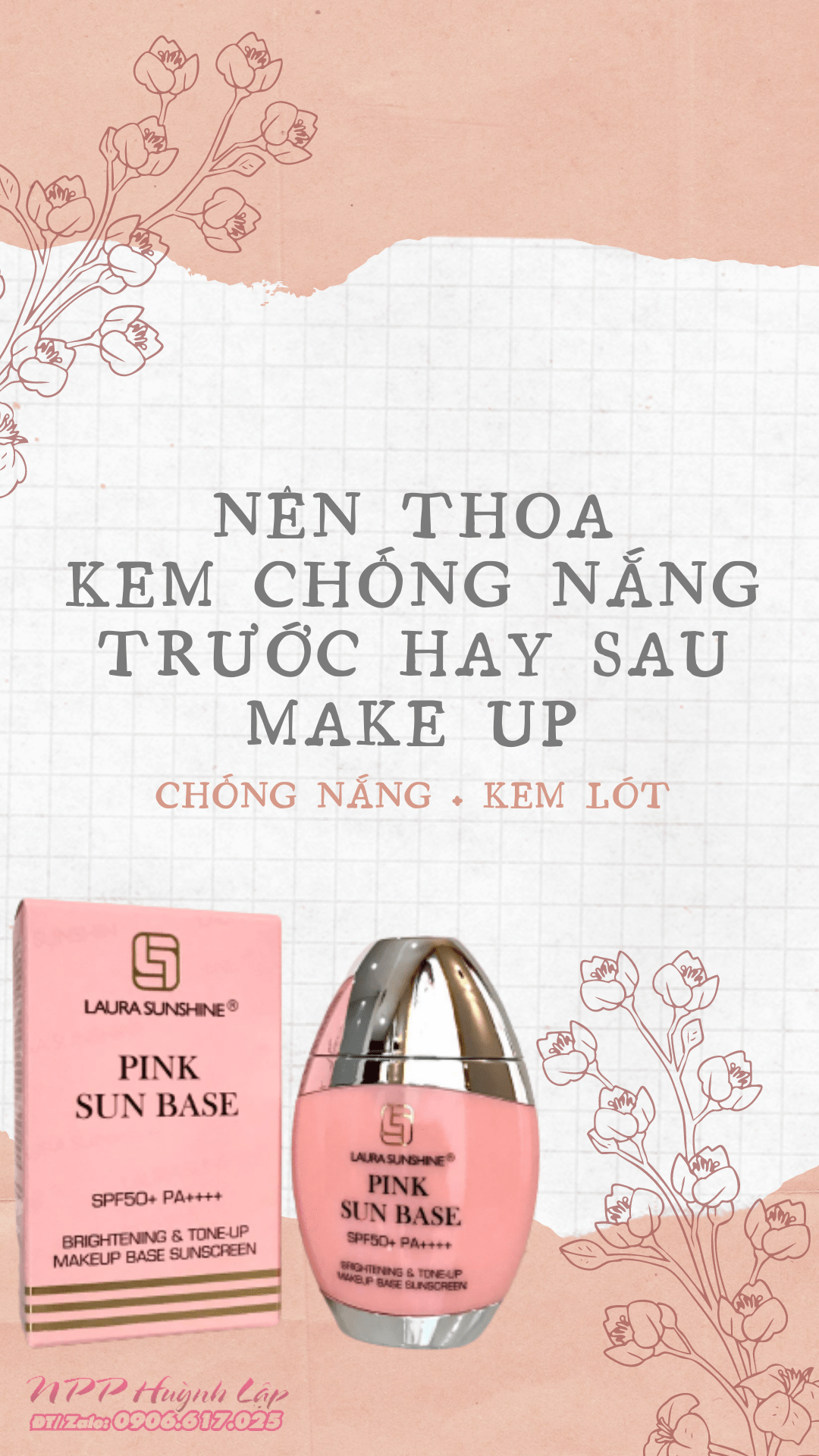 NÊN THOA KEM CHỐNG NẮNG TRƯỚC HAY SAU MAKE UP NÊN THOA KEM CHỐNG NẮNG TRƯỚC HAY SAU MAKE UP
