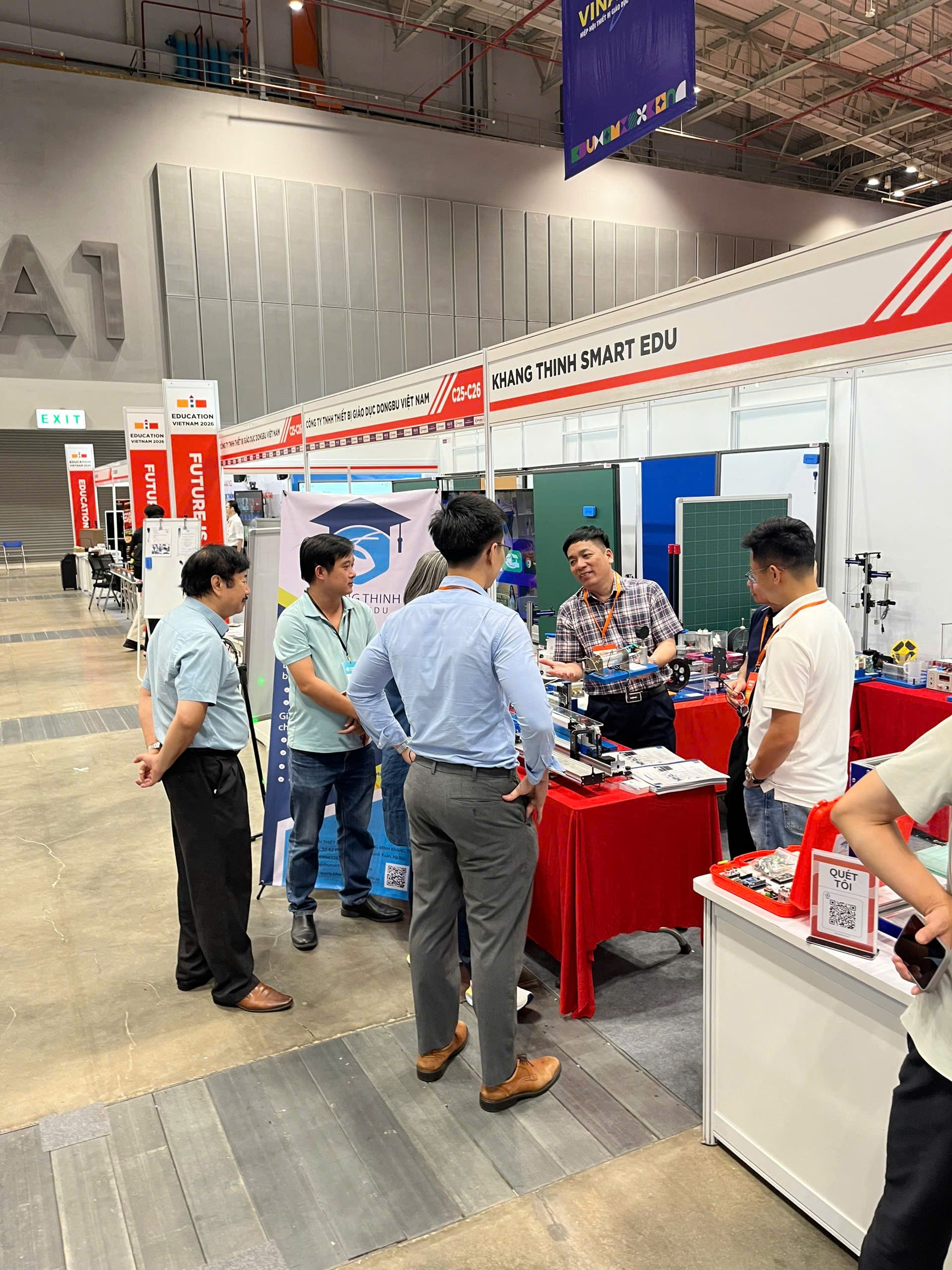 Khang Thịnh Smart Education mang giải pháp học tập số tới triển lãm quốc tế tại TP.HCM