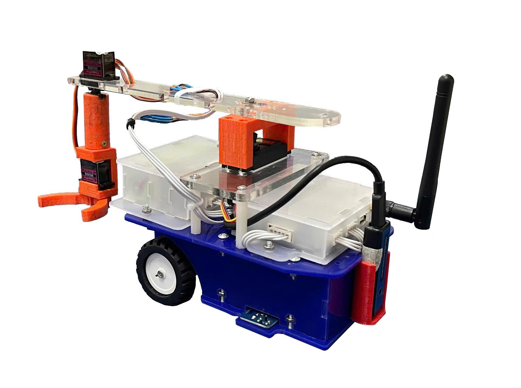 Mô hình STEM xe ROBOT giáo dục