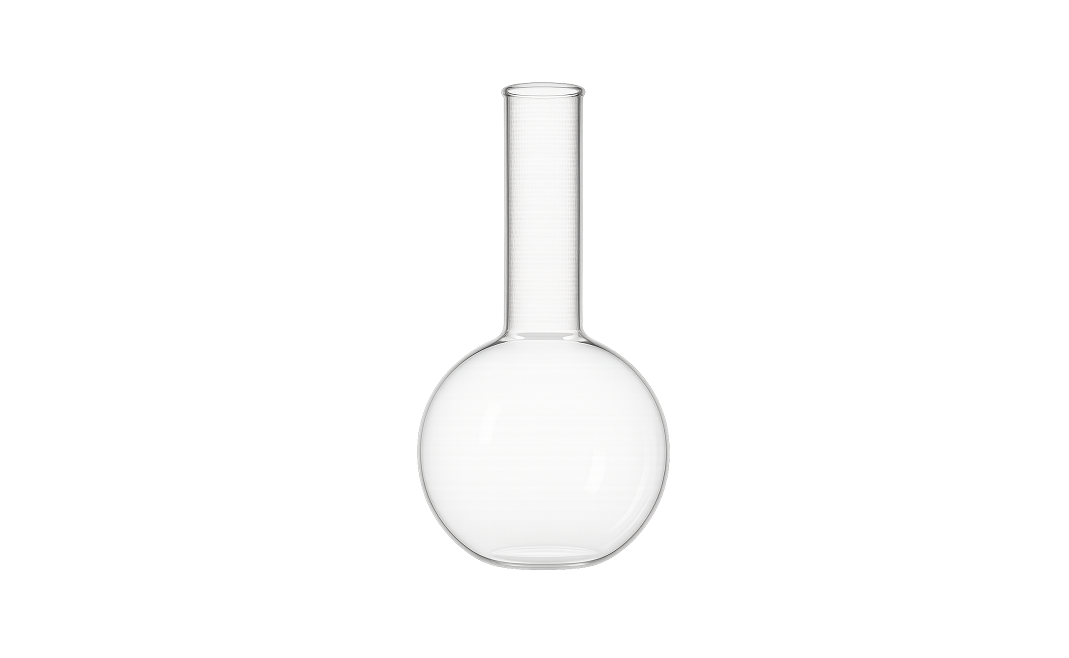 Bình cầu không nhánh đáy bằng