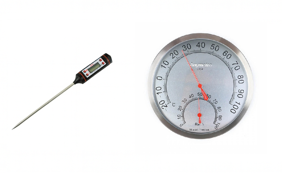 Nhiệt kế đo chất lỏng, nhiệt ẩm kế