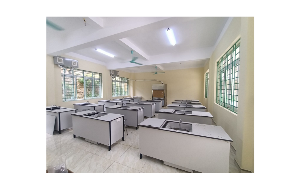 Phòng học bộ môn Lí, Hóa, Sinh