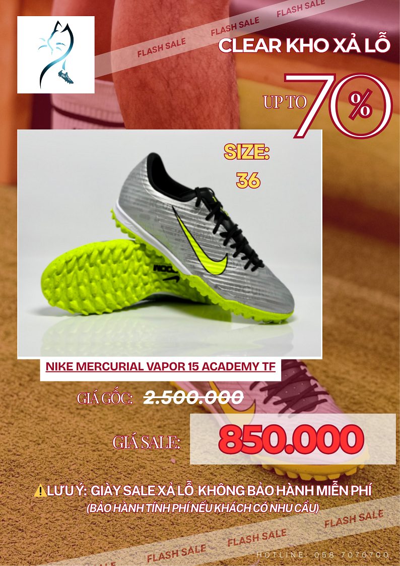 Nike Zoom Mercurial Vapor 15 Academy XXV TF