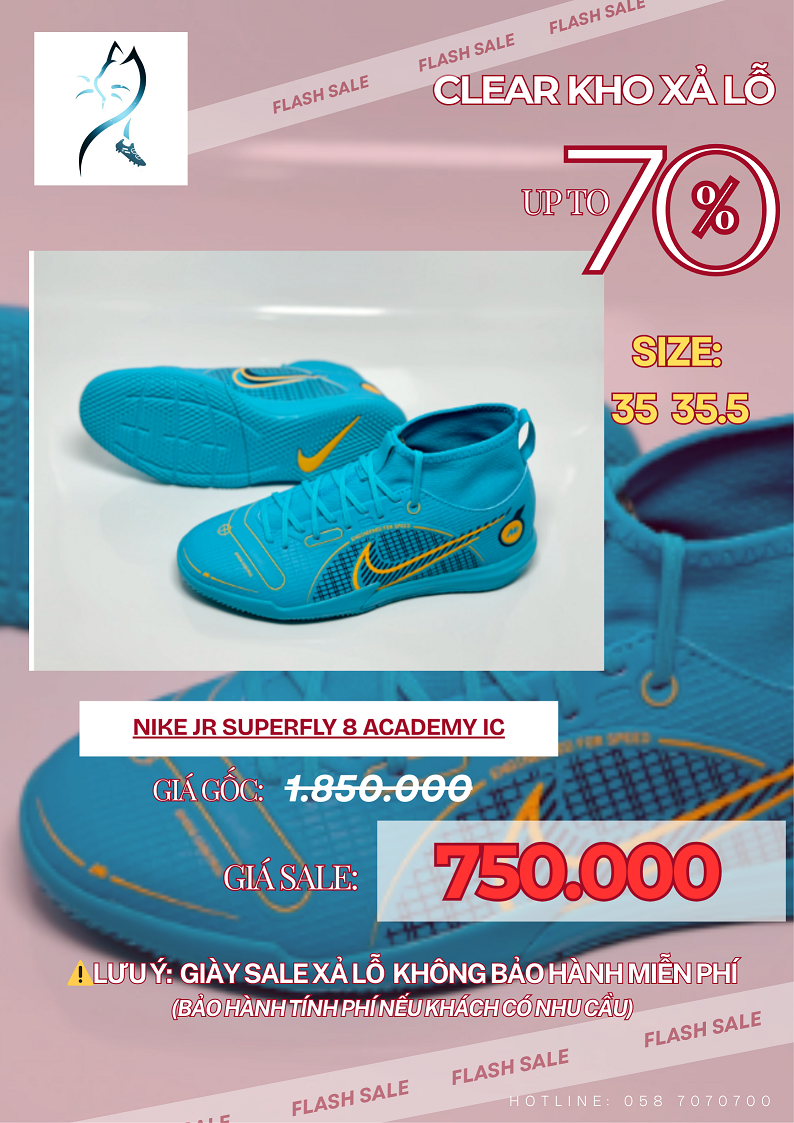Nike Jr Superfly 8 Academy IC