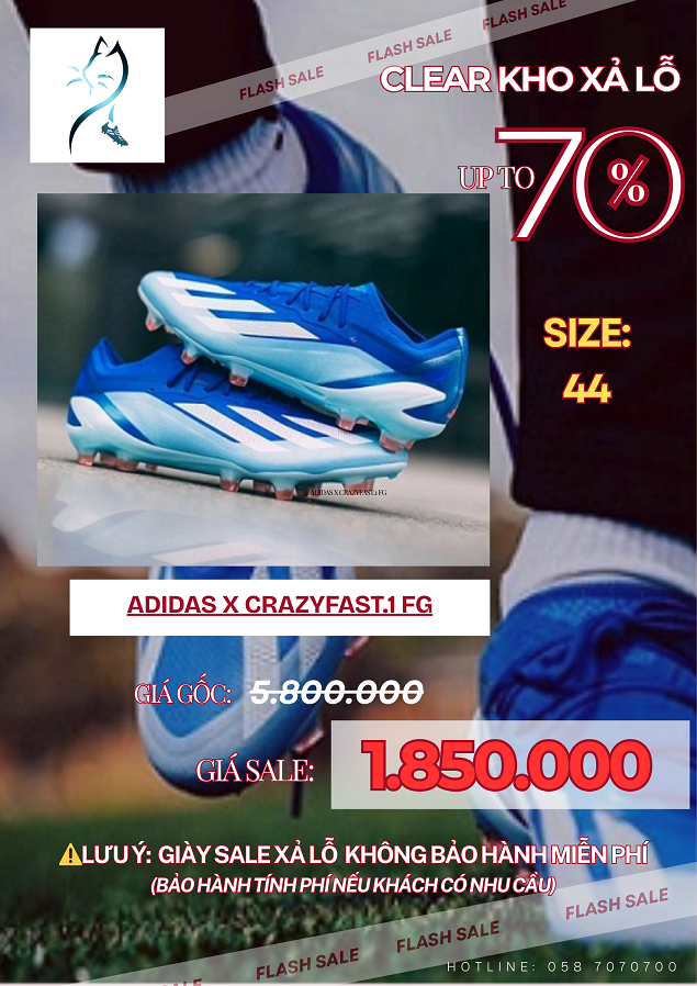 Adidas X CrazyFast.1 FG
