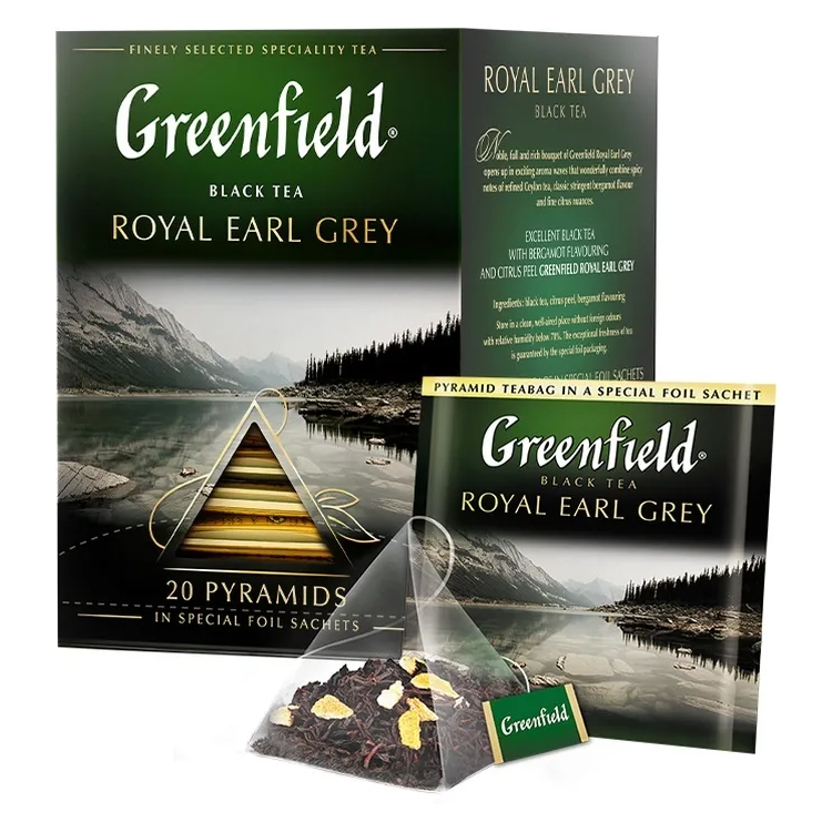 Trà đen Bá Tước - Greenfield Royal Earl Grey