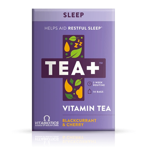Trà ngủ ngon hương nho đen & cherry - TEA+ Sleep