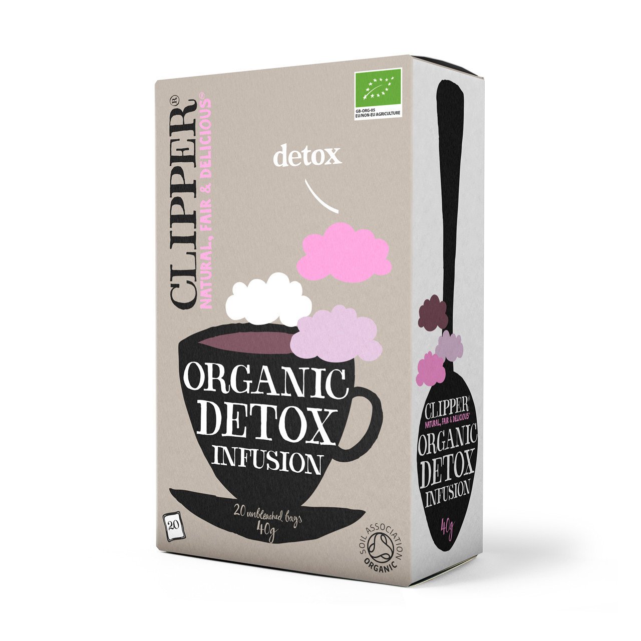 Trà thanh lọc, thải dộc cho cơ thể - Clipper Organic Detox Tea Infusion