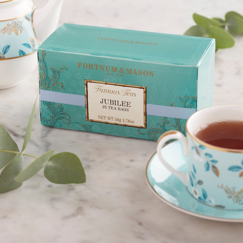 Trà đen Ấn Độ, Ceylon & Trung Quốc - Fortnum&Mason Jubilee Blend