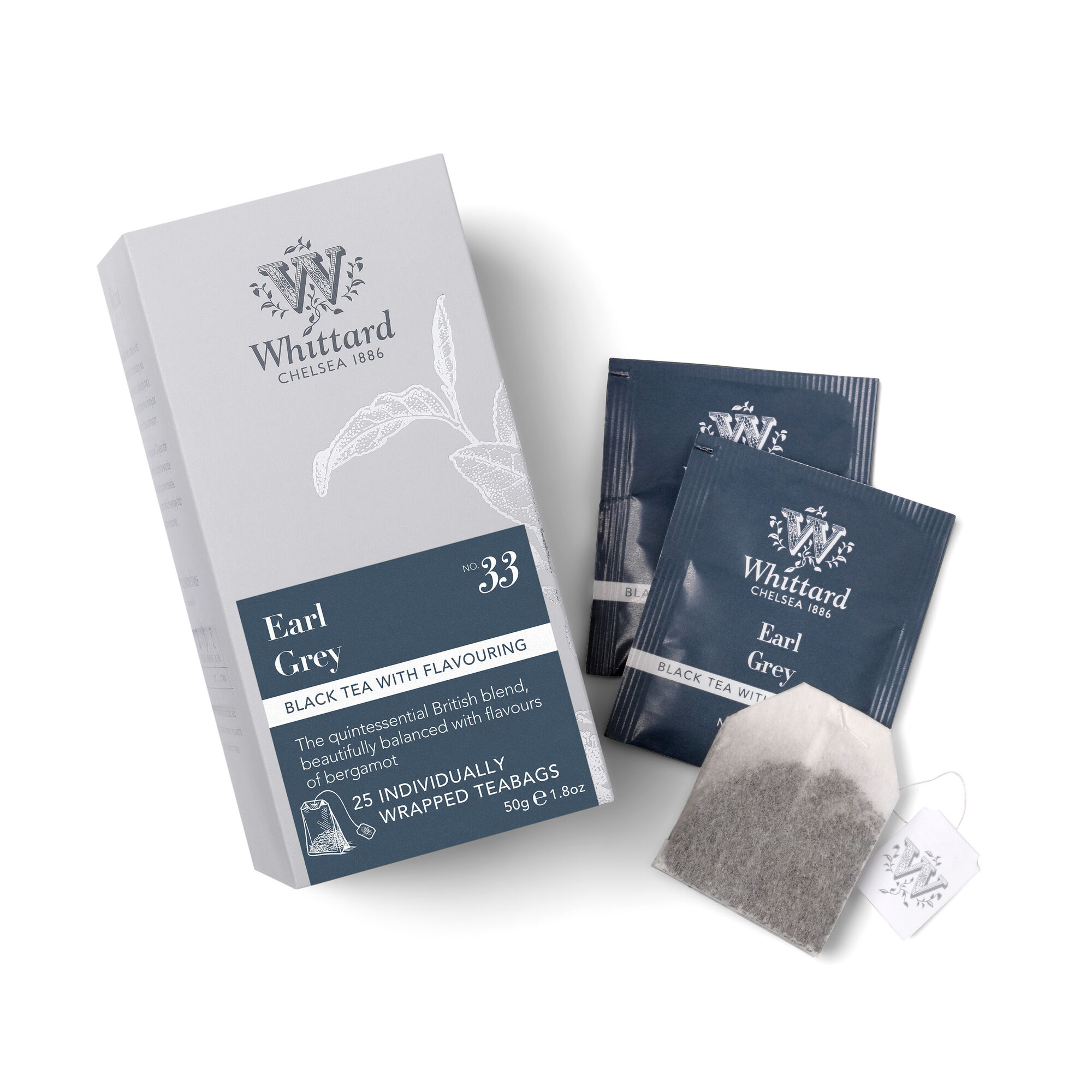 Trà đen Bá Tước - Whittard No.33 Earl Grey