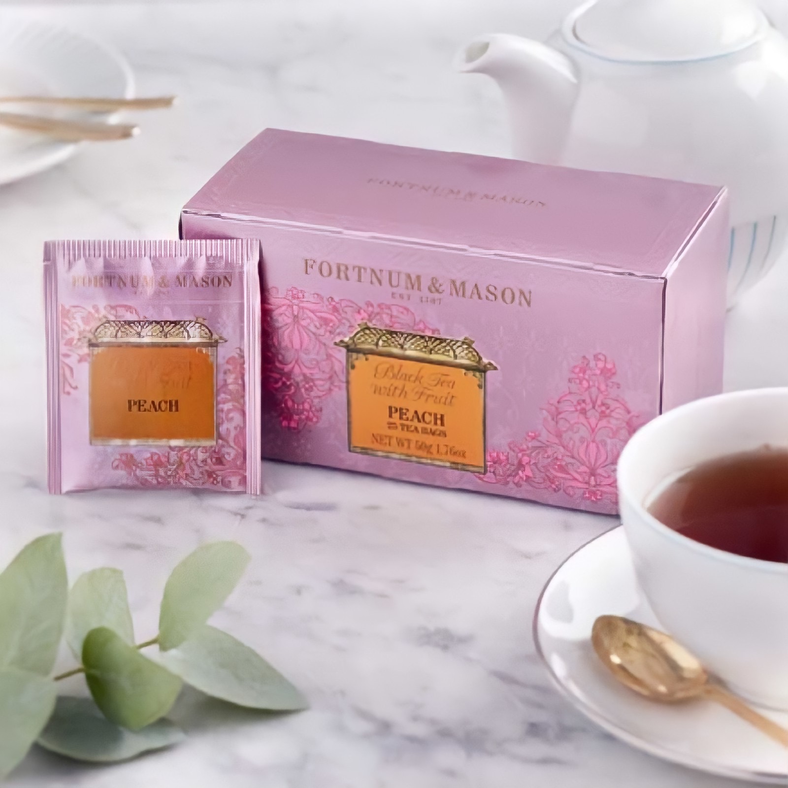 Trà đen hương đào - Fortnum&Mason Black Tea with Peach