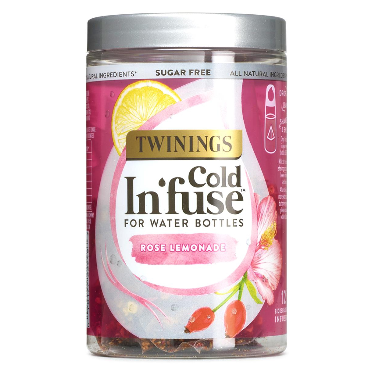 Trà hoa hồng & chanh pha lạnh - Twinings Rose Lemonade Cold Infuse