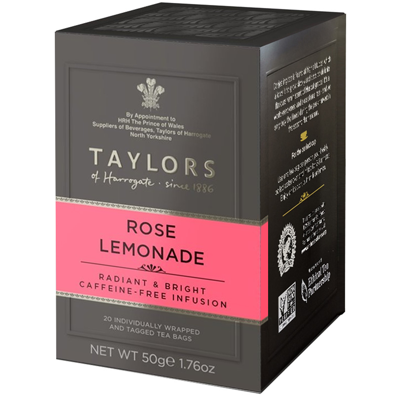 Trà hoa hồng chanh - Taylors of Harrogate Rose Lemonade