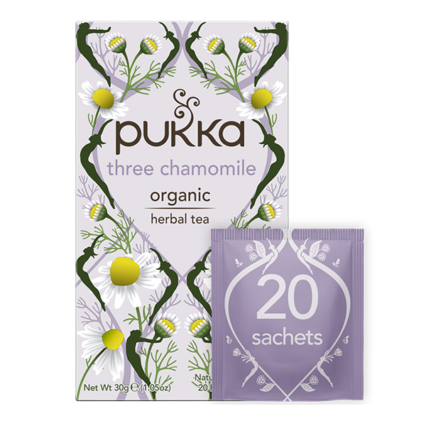 Trà thảo mộc hoa cúc - Pukka Three Chamomile | Dormih • Tea Times