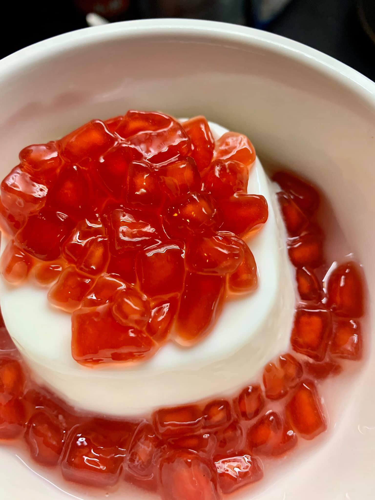 Cách làm trân châu hạt lựu