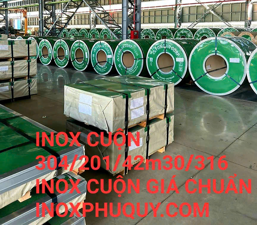 INOX CỦ CHI / GIÁ INOX 304/316/201/430 / GIÁ RẺ NHẤT CỦ CHI / INOX PHÚ QUÝ