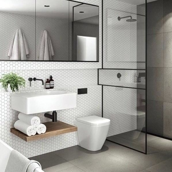 Tuyệt chiêu dùng gương cho nhà vệ sinh nhỏ