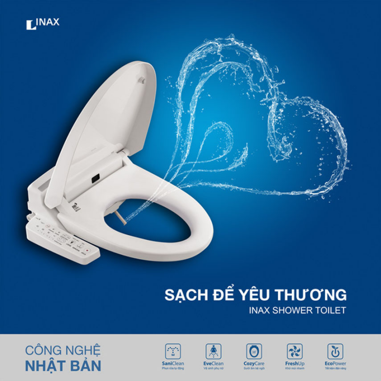 Khi chọn lựa nắp bồn cầu Inax thông minh bạn nhất định phải để ý tới tiêu chí này