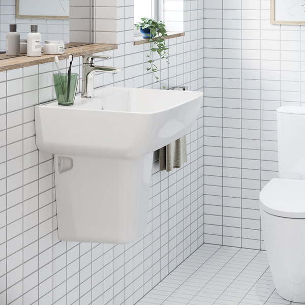 Lavabo đẹp giúp hoàn thiện không gian nhà tắm