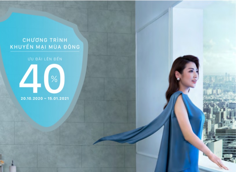 Inax dành tặng bạn lên tới 40% khi mua sản phẩm