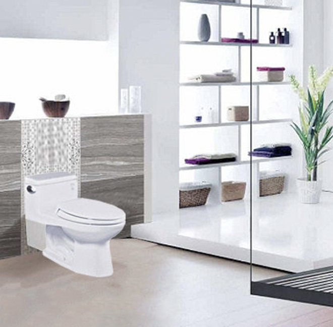 Quá sốc chỉ với 6 triệu 400 ngàn bạn có thể sở hữu ngay bàn cầu TOTO một khối MS864T3 cực hiện đại