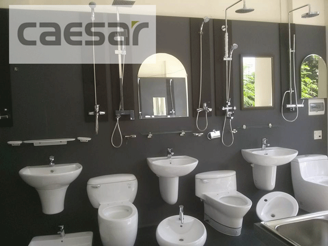Cửa hàng thiết bị vệ sinh Caesar top 1 Hà Nội