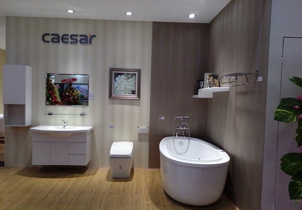 Thiết bị vệ sinh Caesar là thương hiệu Đài Loan