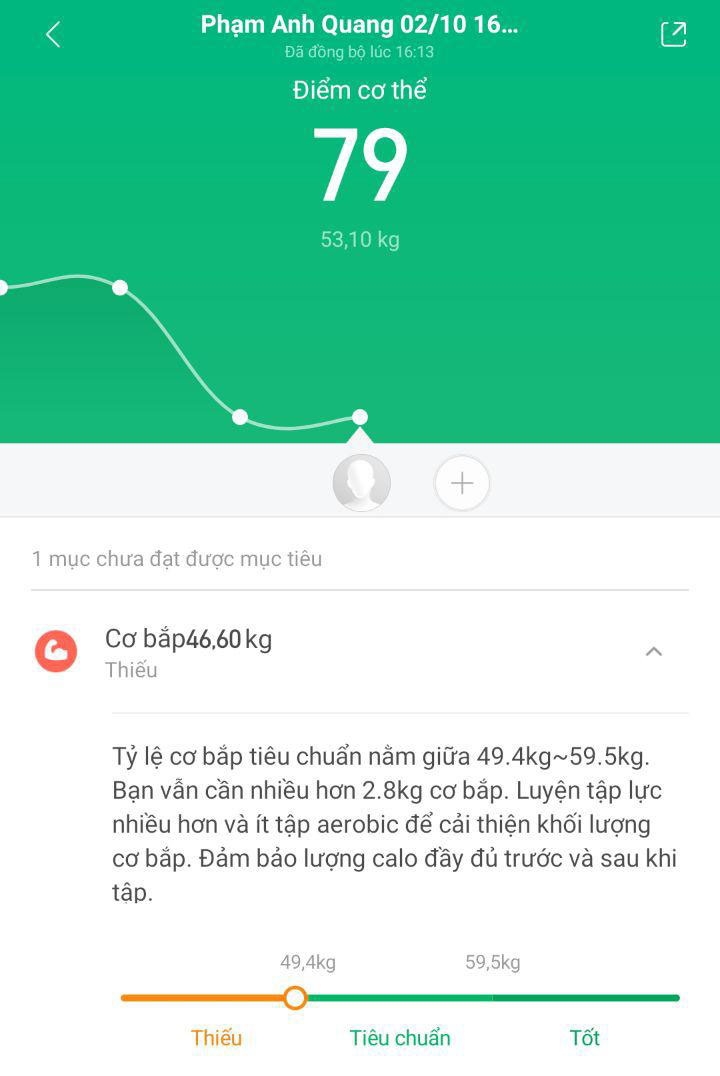 Hướng dẫn sử dụng cân thông minh Xiaomi