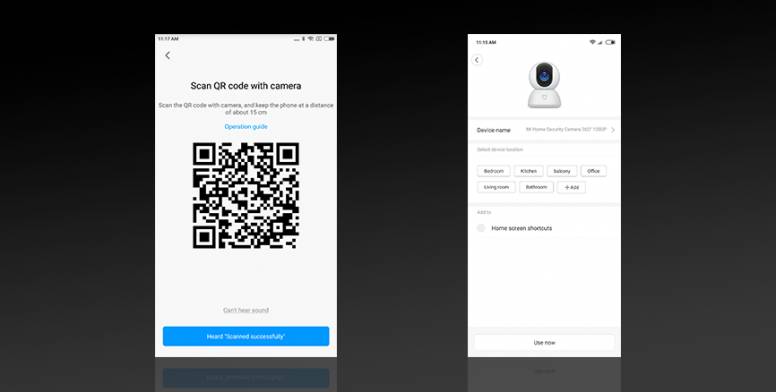 Cách thiết lập Camera Mi Home Security 360° 1080
