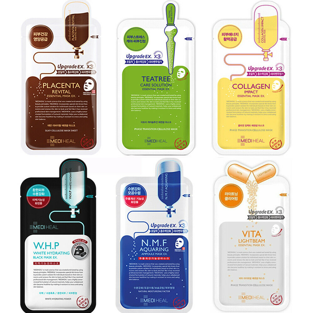 Mặt nạ Hàn Quốc trắng da - Xu hướng người mua mới! 2 Combo 10 Miếng Mặt Nạ MEDIHEAL Essential hàng nội địa Hàn Quốc | Oaa.vn