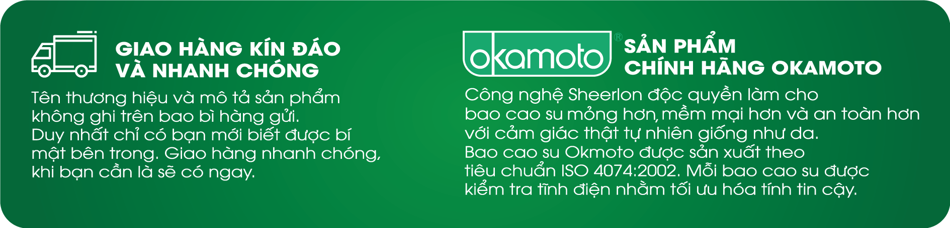 Tại sao lại mua bao cao su okamoto tại www.xmart.com.vn